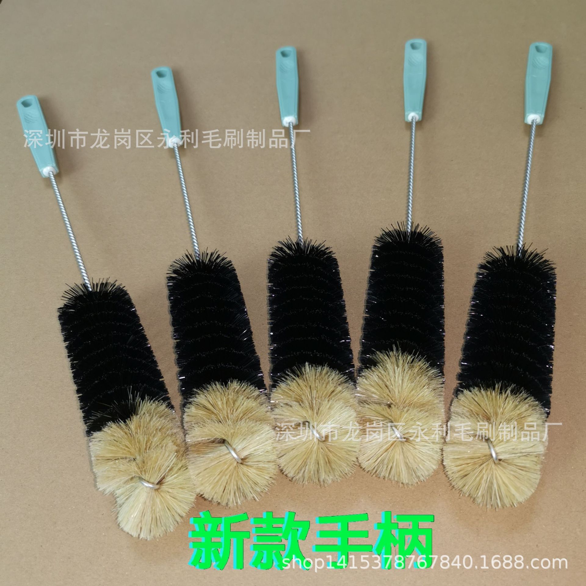 供应天然猪鬃毛刷  清洗宝宝各类辅食机，果汁榨汁机  家用绞肉机