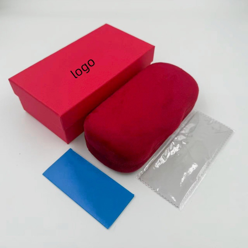 Spot al por mayor nuevo estuche para gafas de alta gama de moda cartucho para gafas de sol de alta gama caja de embalaje completa image 60