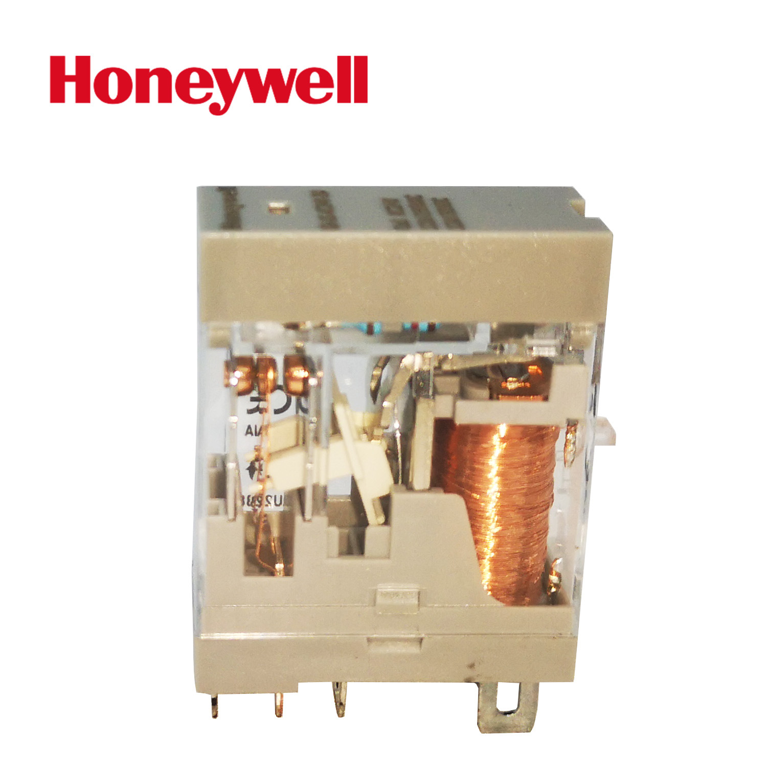 Honeywell霍尼韦尔透明外壳紧凑型中间继电器CR-1C-AC24V-ZW