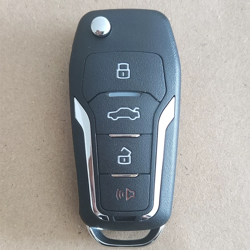 Подходит для-Ford Black Bull Банкомат Универсальный складной дистанционный ключ Замена оболочки 4 ключа замена оболочки