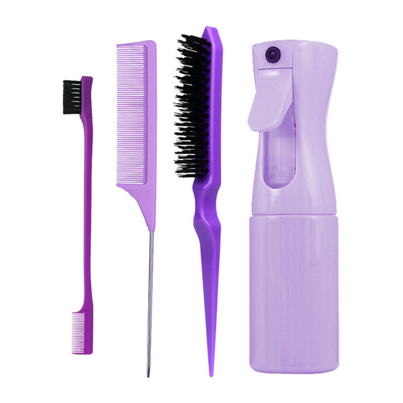 クロスボーダー卸売美髪ツールセットヘアライン櫛ブラシ化粧櫛高圧持続噴霧スプレーポットの髪の形|undefined