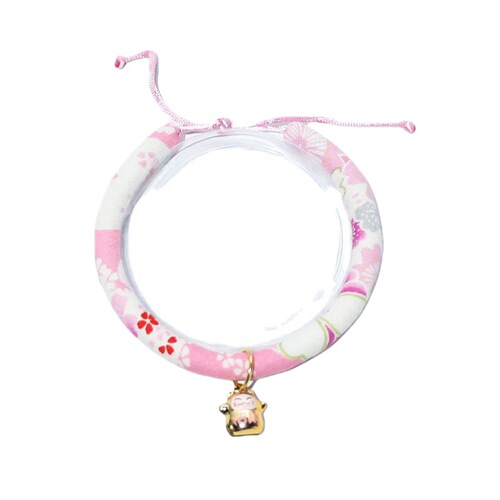 Cat and Wind Collar Pet Cat Dog Small Dog Japanese Style Wind Bell Collar Collar Pet Accessories