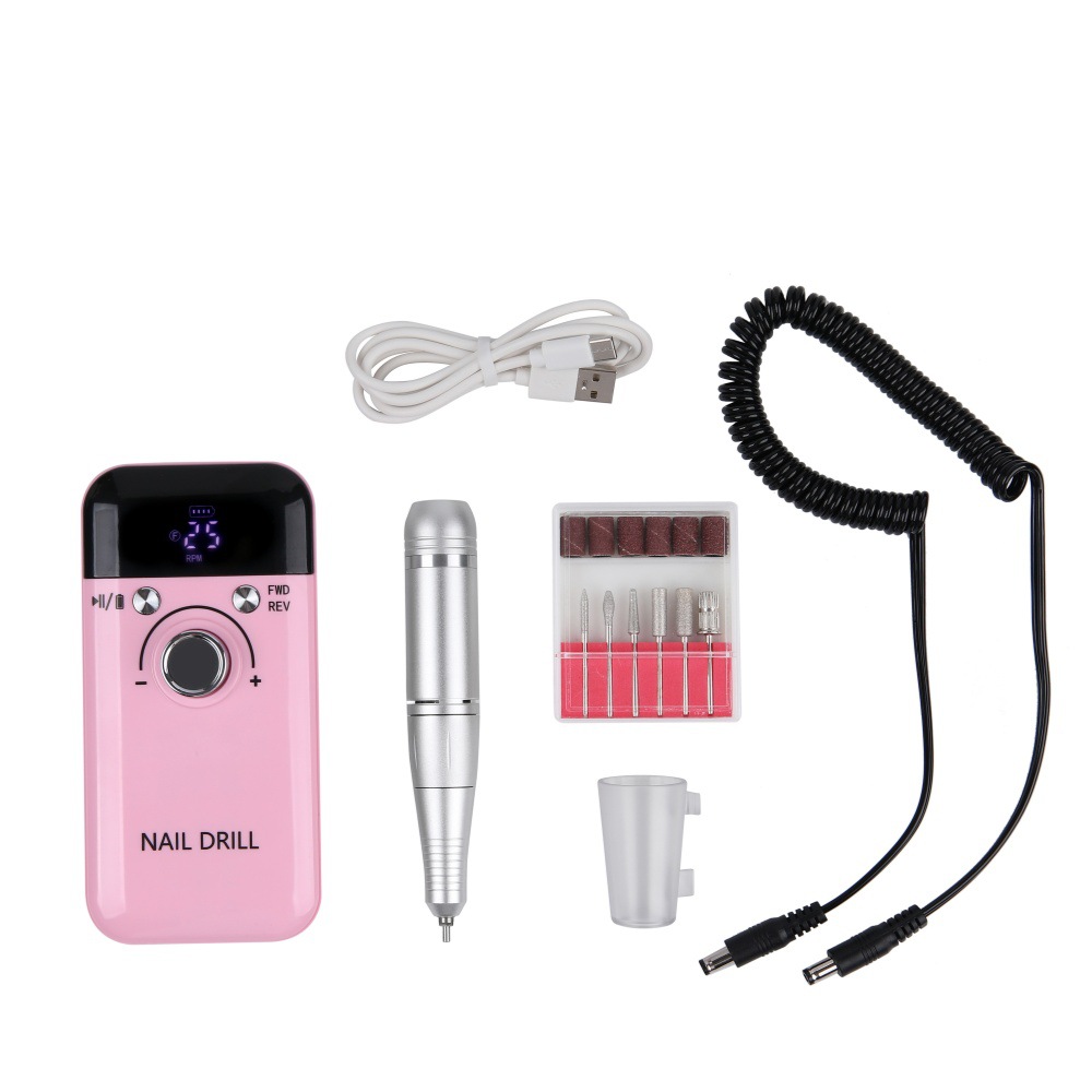 Nueva amoladora de uñas de nuevo producto, removedor de uñas pequeño eléctrico profesional, manicura portátil, herramientas de uñas exfoliantes especiales