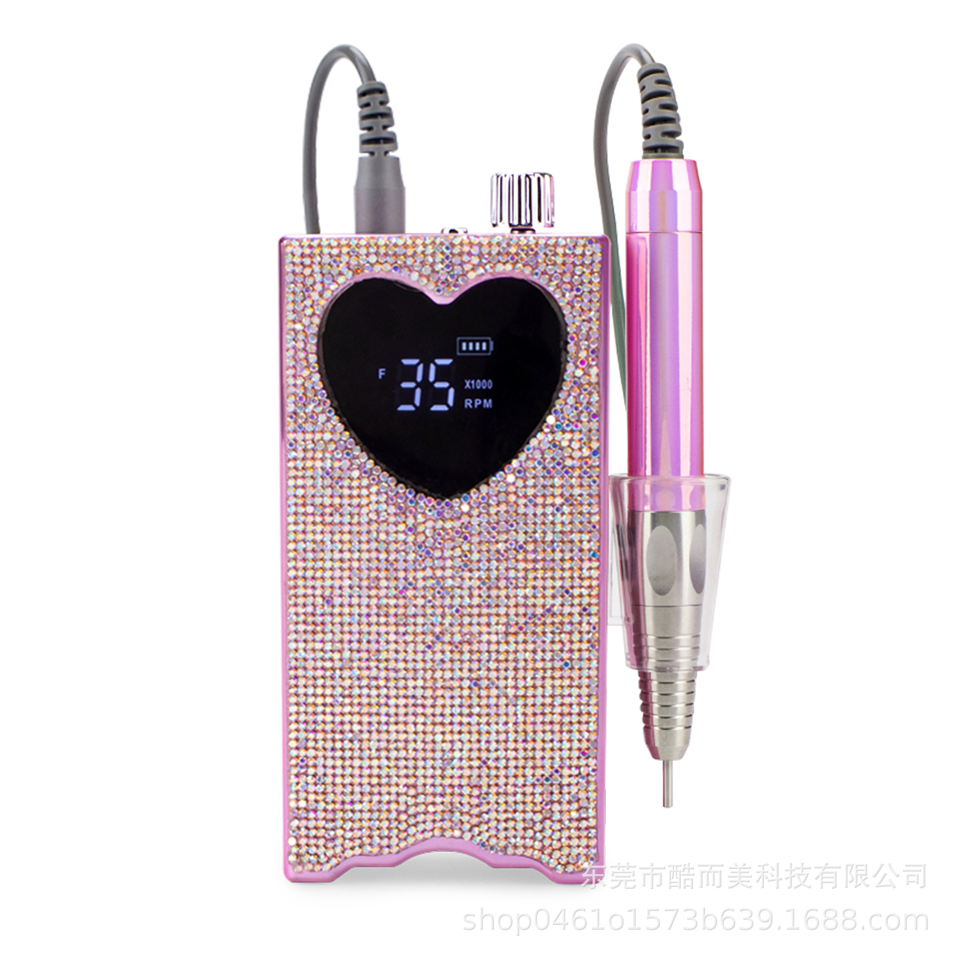 Pequeño Libro Rojo recomienda máquina de pulido de uñas sin escobillas con taladro portátil frente peeling pulido removedor de esmalte de uñas removedor de uñas