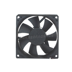 8020 DC Fan with Dual Ball Bearings 80*80*20MM 5V 12V 24V Computer Motherboard Cooling Fan