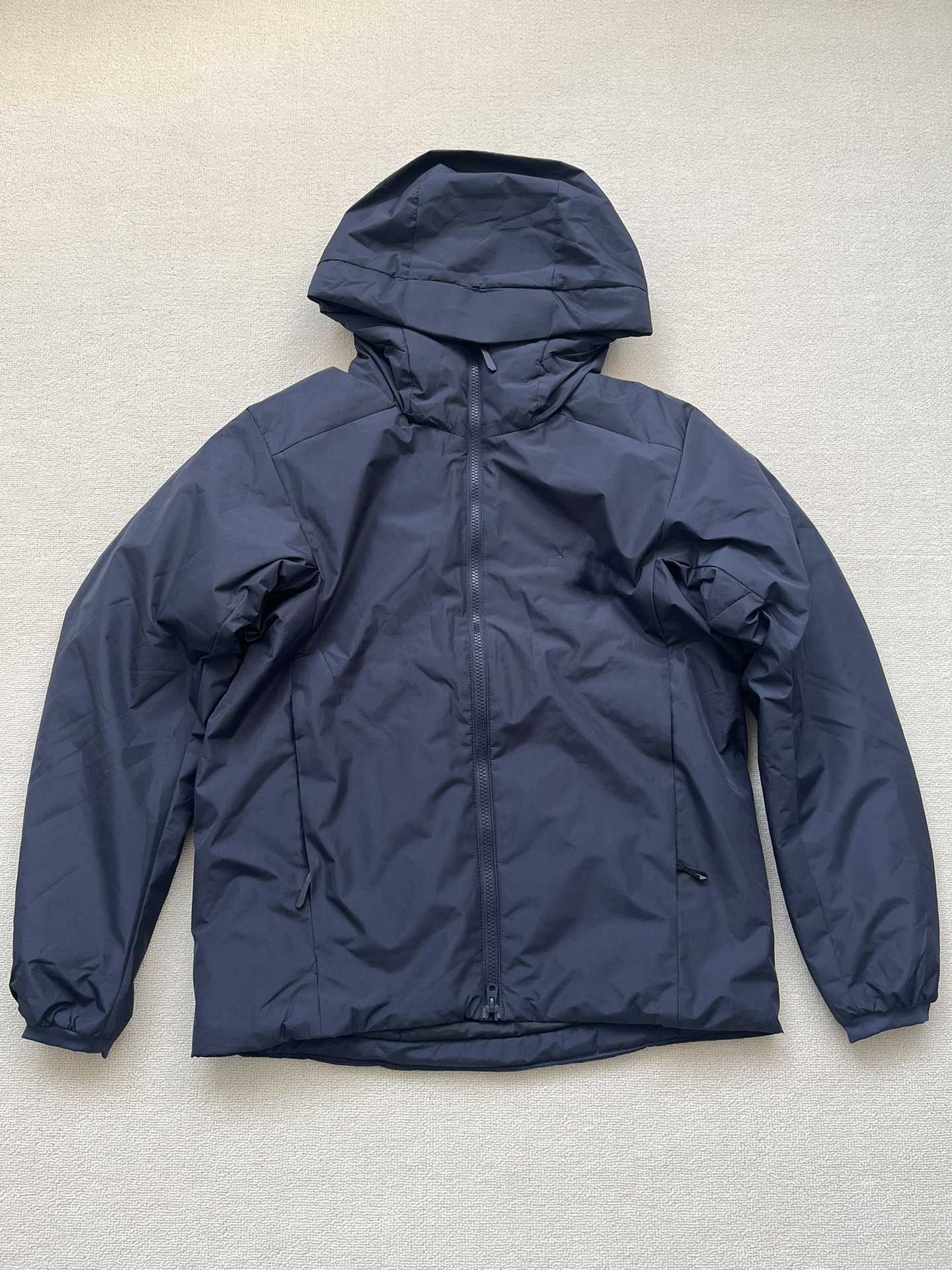 Pájaro con ropa de algodón al aire libre Astro pareja caliente con capuz impermeable negro amarillo