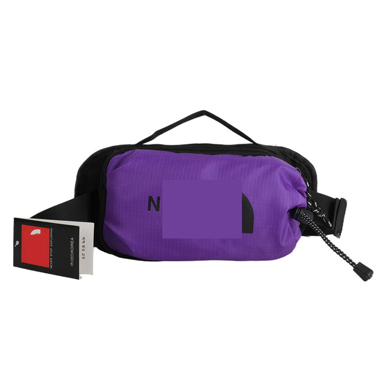 批發潮流新款胸包尼龍便攜多用途潮酷腰包青年男女潮牌撞色斜挎包