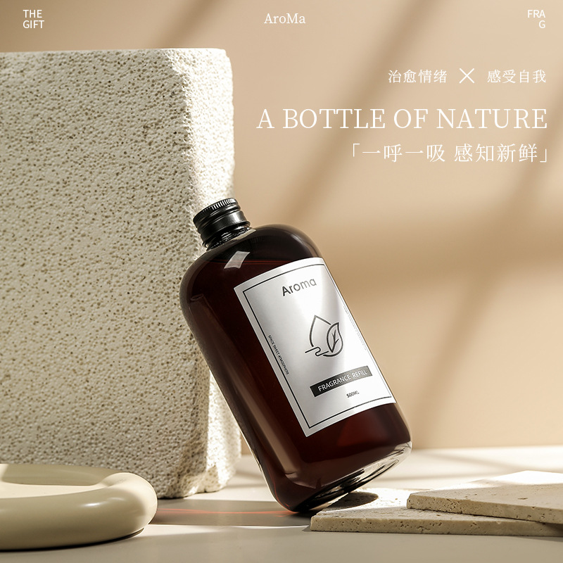 Hotel inodoro interior aromaterapia líquido volátil aromaterapia fábrica al por mayor Hotel Art aromaterapia aceite esencial de aromaterapia sin fuego