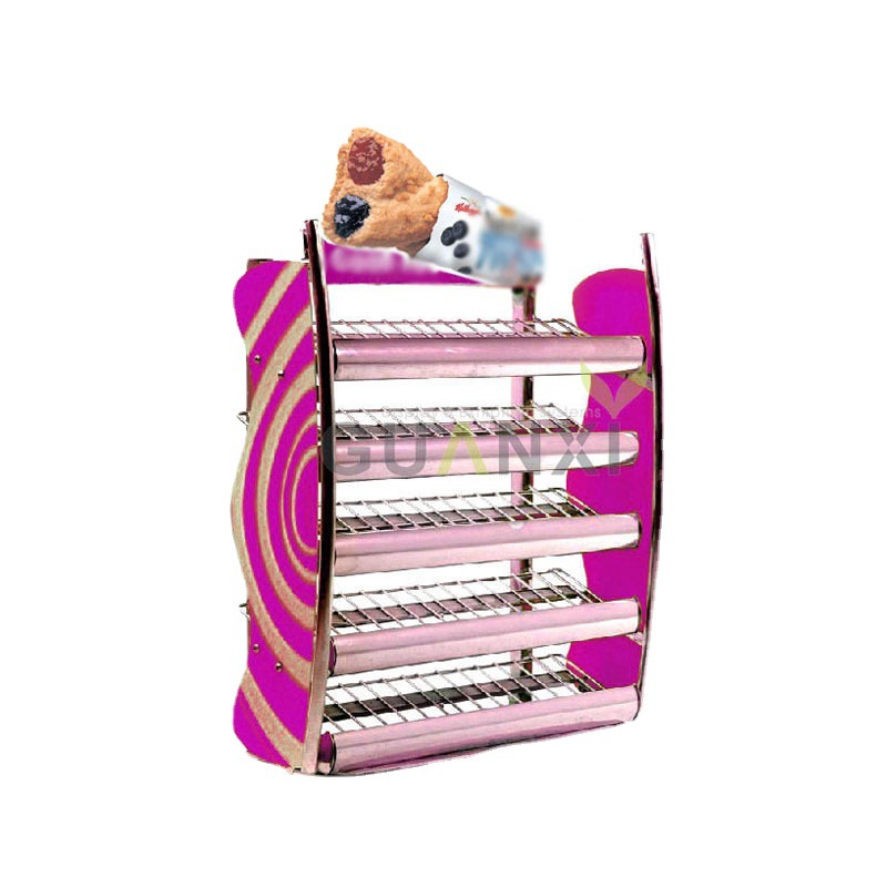 批量直销可拆装式金属展示架食品陈列架饼干货架