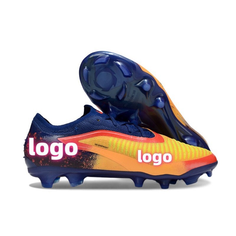 Putian Factory Wholesale Low-Top Phantom Gx3 Knitted Waterproof Fg Men's and Women's Game Training Football Shoes Phantom