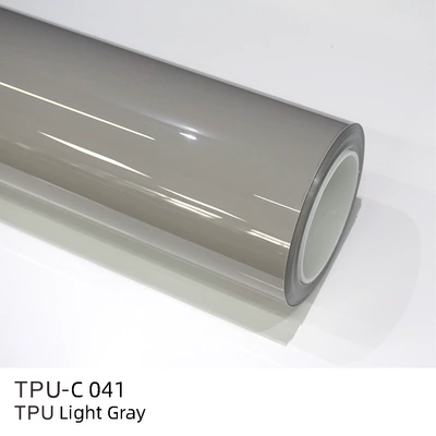 Auto Color Change Film Red Car Color Changing Film - tpu-subtle-gray-light-152m15m