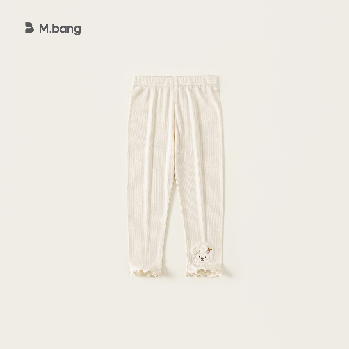 Youbao ropa para niños nuevos pantalones de verano lindos pantalones cortos bordados para niños leggings de niña de color sólido con orejas de madera