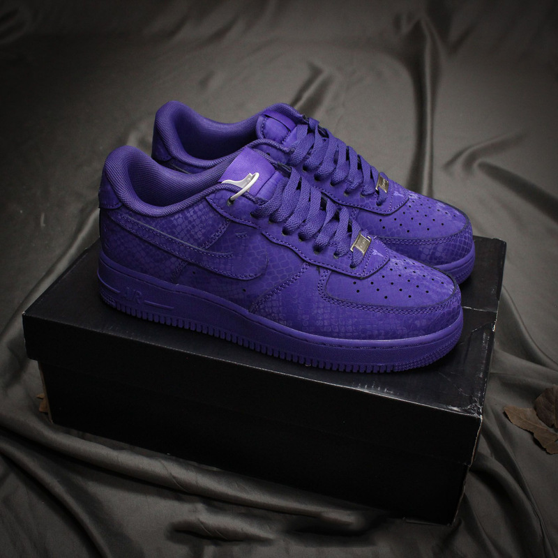 Putian Shoes Pure Original Af1 Kobe Bryant Co-Branded Snake Pattern Sports Skateboard Shoes for Men and Women Air Force Classic Versatile Work Clothing Trendy Shoes