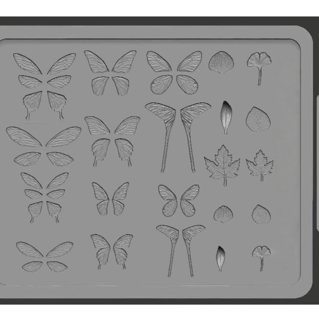 초박형 입체 나비형