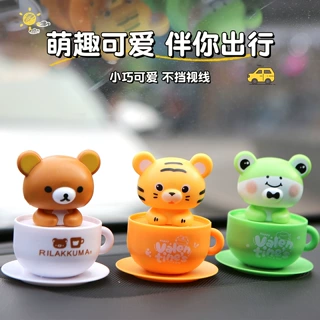新款卡通公仔太阳能汽车摆件车载饰品创意可爱娃娃礼品厂家