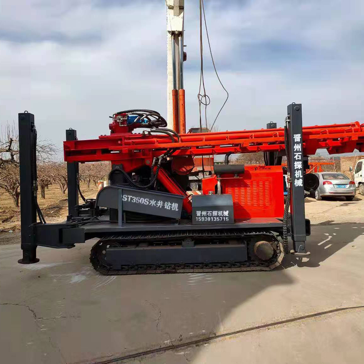 石探机械气动钻机350米履带水井钻机气动钻机厂家