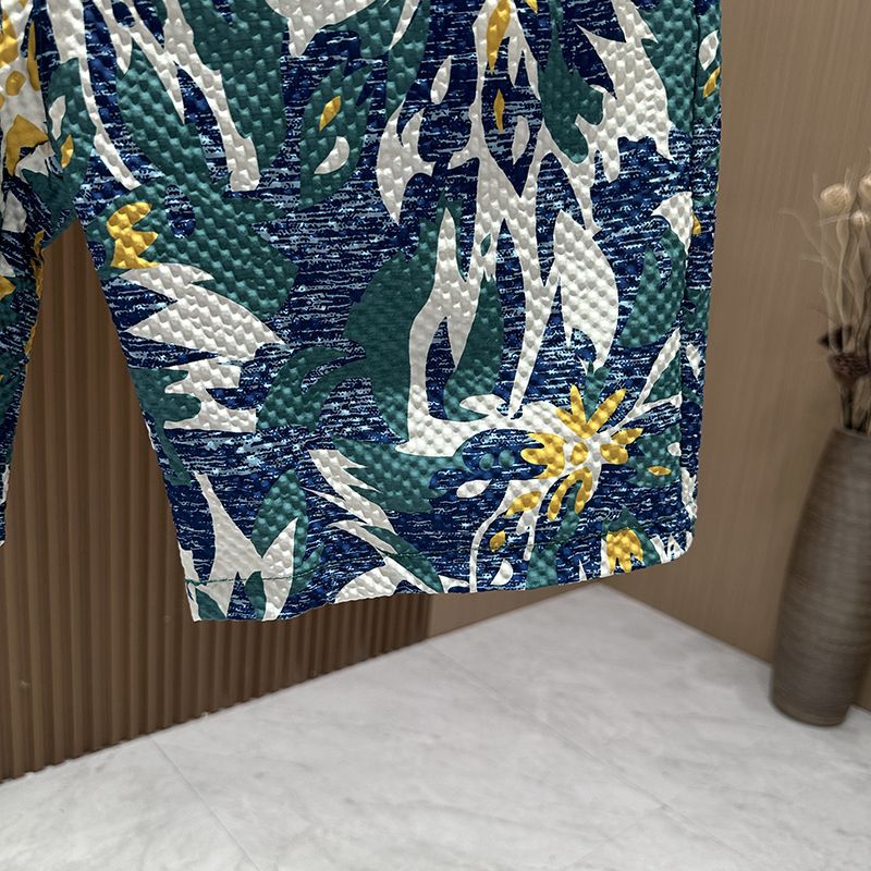 Men's Quick Drying Casual Shorts Summer Vacation Fashionable Trendy Straight Leg Beach Clothing_viptrois.com