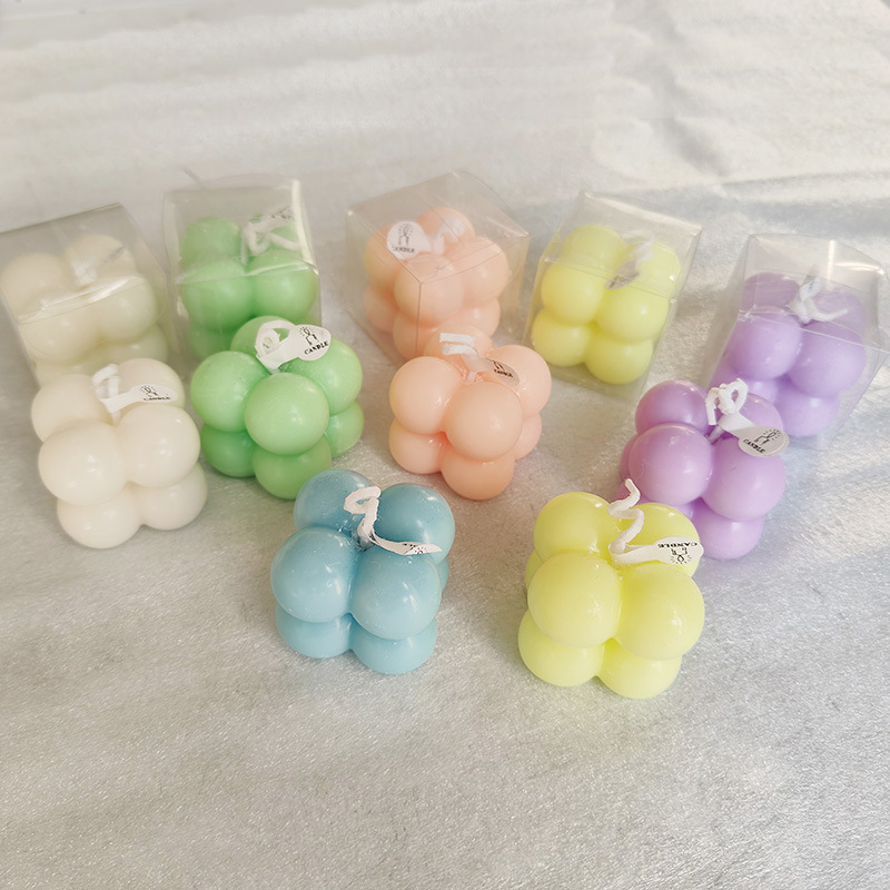 Mini cubo de rubik de perfumes regalos creativos hechos a mano adornos para el hogar props de disparo pequeñas fragancias