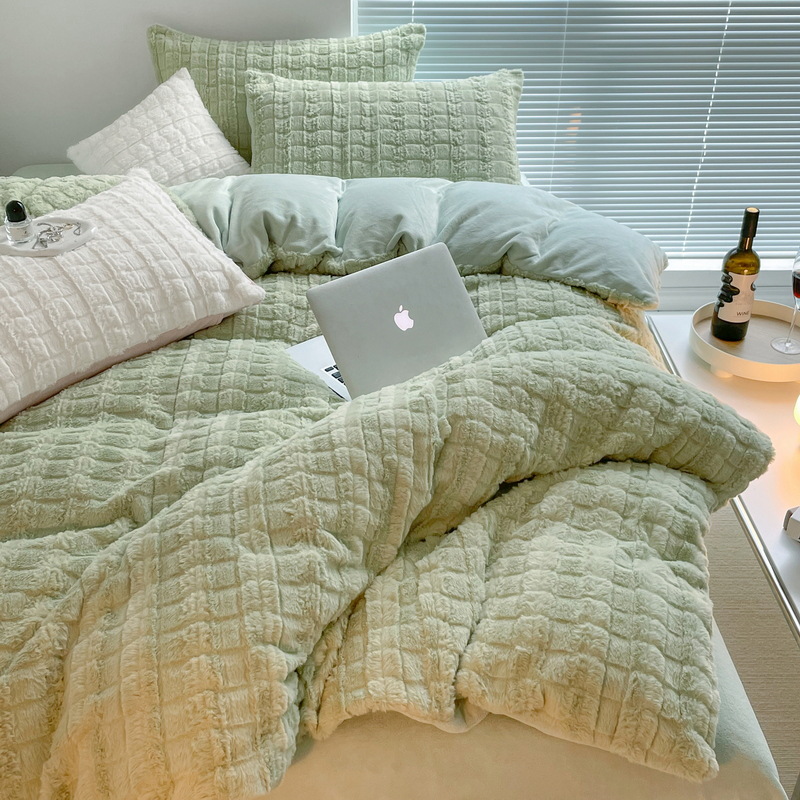 토끼 벨벳-신선한 녹색