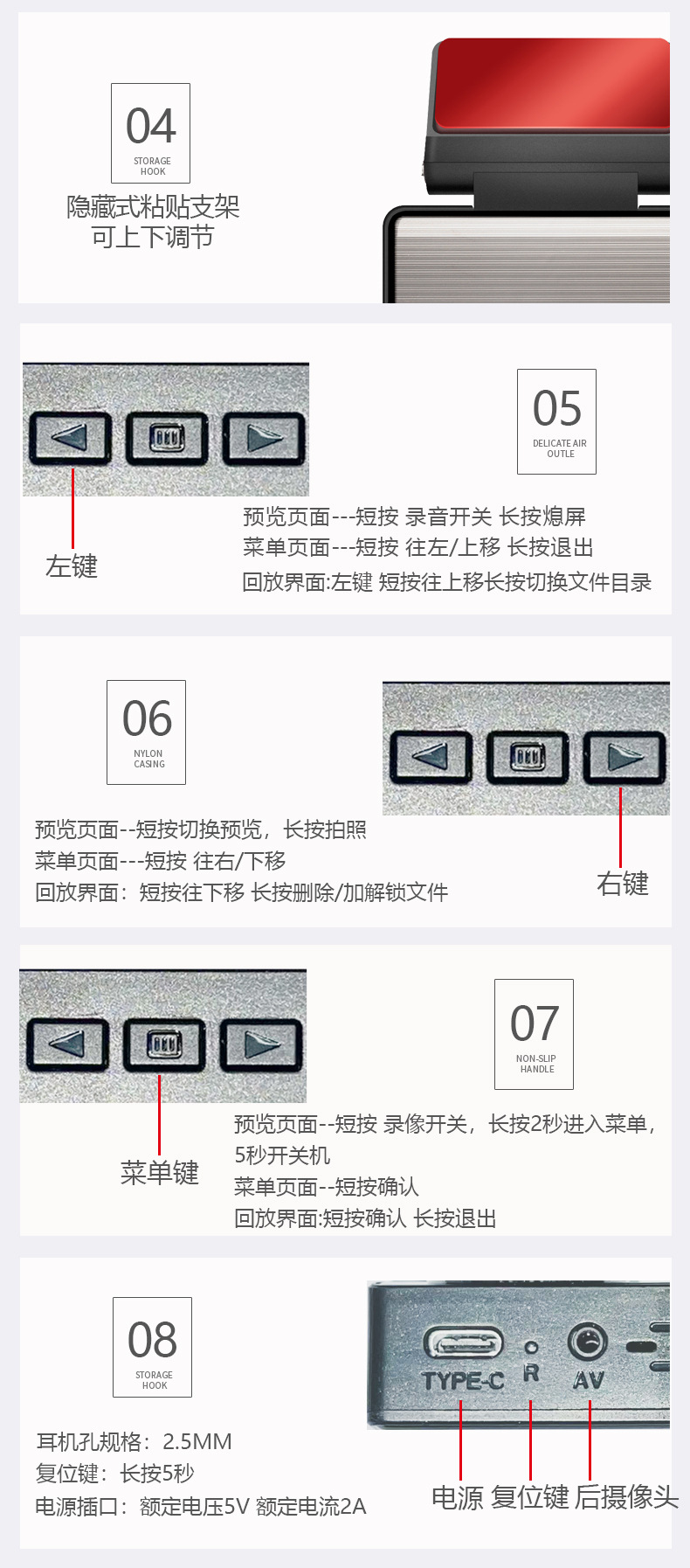 2026 New Model Q9 Amazon Cross-Border Exclusive High-Definition Recorder 4K WiFi Dual-Channel GPS Driving Assistant ADAS