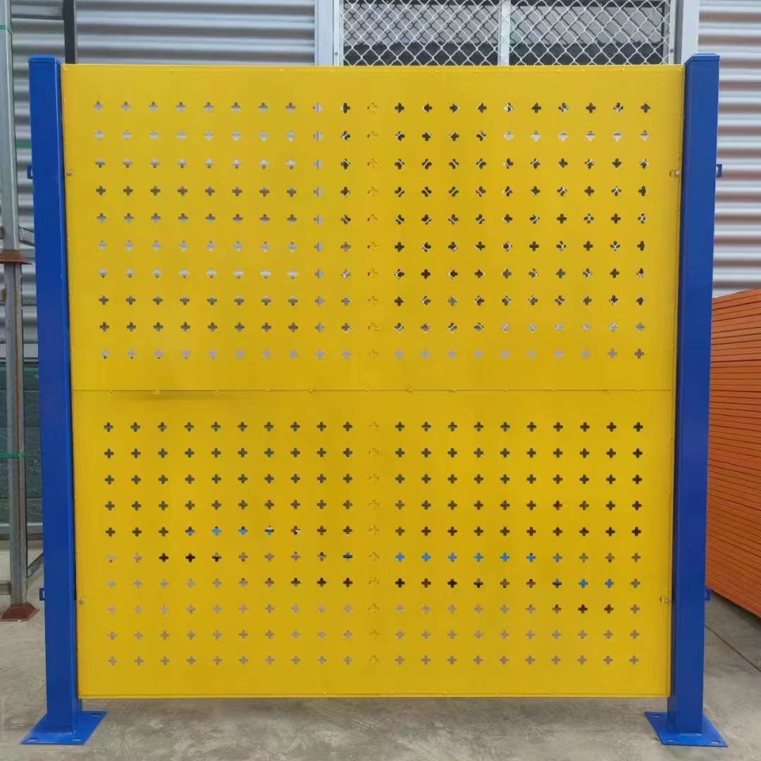 冲孔车间隔离网工厂仓库快递分区隔离围栏办公区域冲孔隔离厂家
