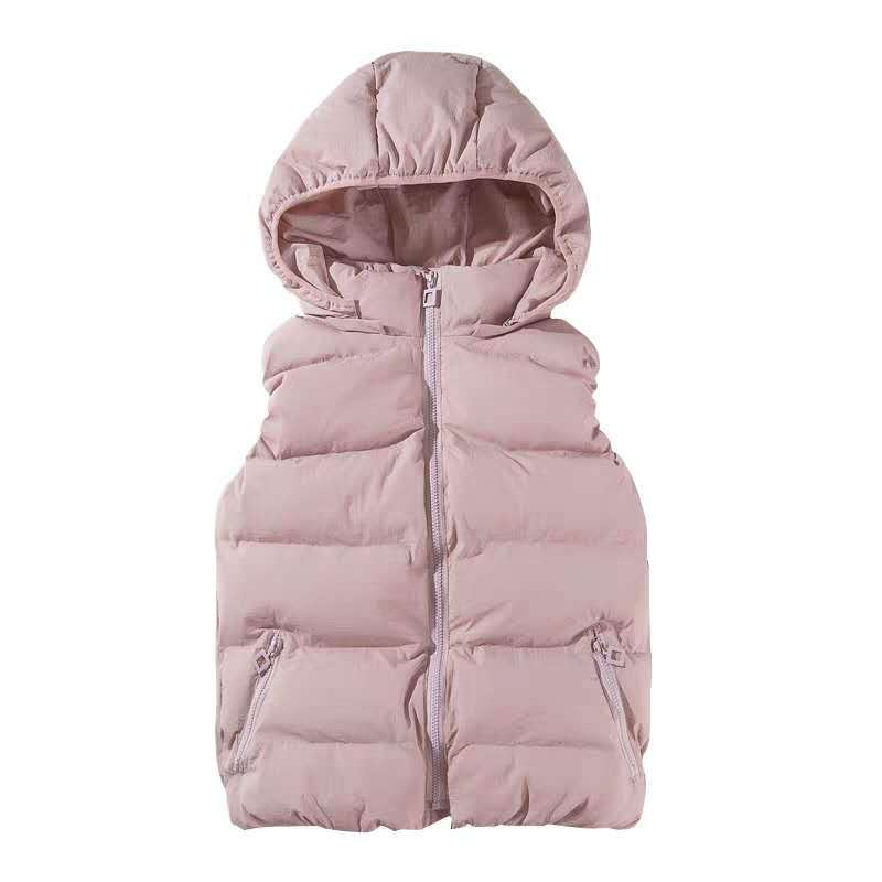 2023 Otoño e Invierno oferta especial Chaleco de algodón Mujer estudiante corto estilo coreano desmontable con capucha Chaleco de algodón más tamaño abrigo image 6