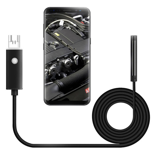 High-definition Android phone and computer two-in-one 5.5mm 7mm air conditioner detection industrial endoscope pipeline auto repair waterproof