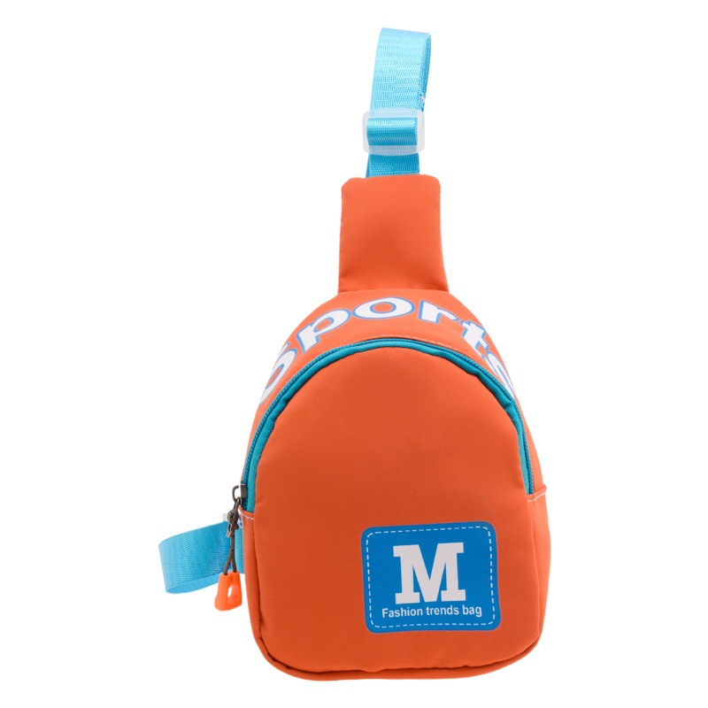Moda para niños pequeño bolso de pecho de moda chico fresco carta bolso de hombro personalizado bebé monedero chica salida bolsa de mensajero