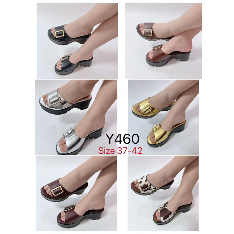 Korean-style chunky heel mid-heel sandals for summer, women's Korean-style high-heeled shoes, fashionable and versatile open-toe slip-on sandals for women Korean-style chunky heel mid-heel sandals for summer, women's Korean-style high-heeled shoes, fashionable and versatile open-toe slip-on sandals for women