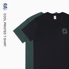 欧美街头潮人字母印花圆领T恤夏季小众设计感酷boy穿搭纯棉短袖t