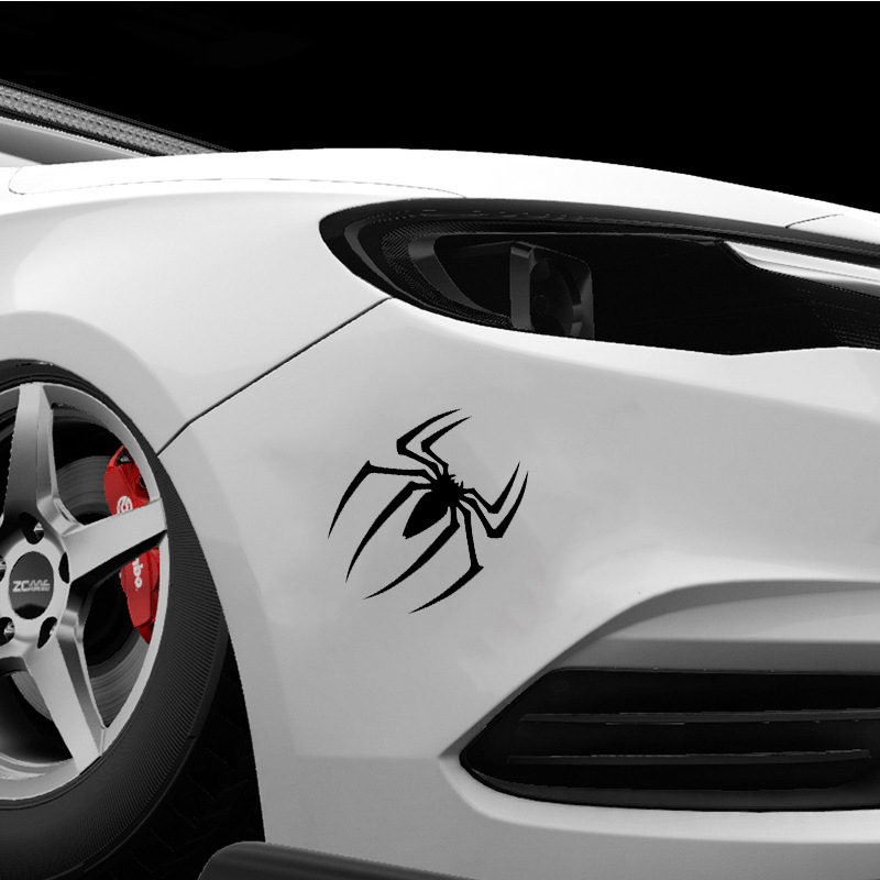 車ステッカー爬虫類黒蜘蛛電気自動車オートバイ装飾ボディバンパークリエイティブ個性ステッカー|undefined