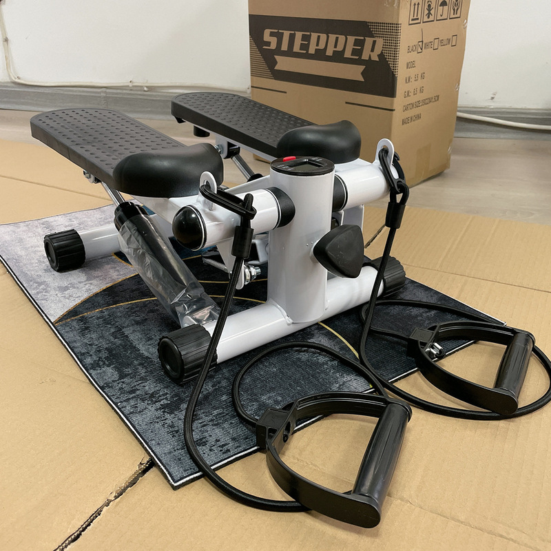 源工場家庭用室内小型静音ステップ機ミニ油圧ロープ室内楕円登山ステップ機|undefined