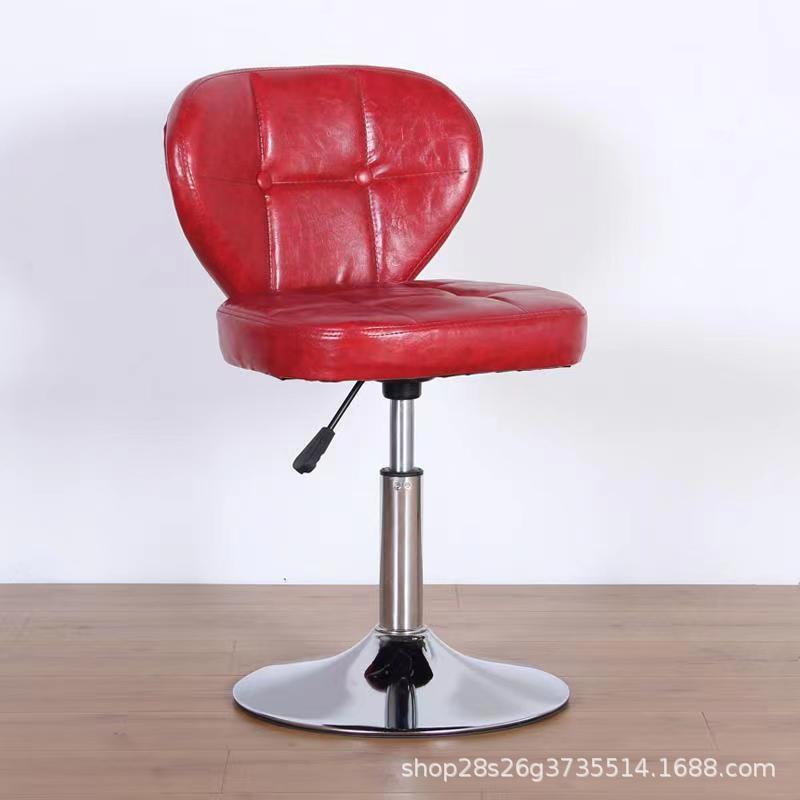 Sillas de bar elevables taburetes altos sillas giratorias caseras modernas minimalistas bar bar de recepción barbería comercial