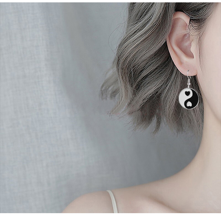 Geometric Pattern Women'S, Couple Gender Novelty Geometric Stoving Varnish Alloy No Inlaid Drop Earrings