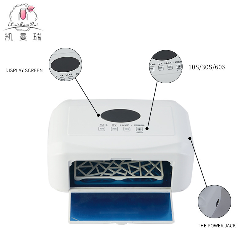 Lámpara de Uñas de 80W para Venta al por Mayor, Fuente de Luz Dual, Sensor Inteligente, Lámpara de Fototerapia, Secado Rápido de Gel, Máquina de Uñas