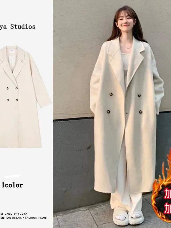 (Cross-border trading), winter quilted woolen coat, jacket, increased thickness, plus size