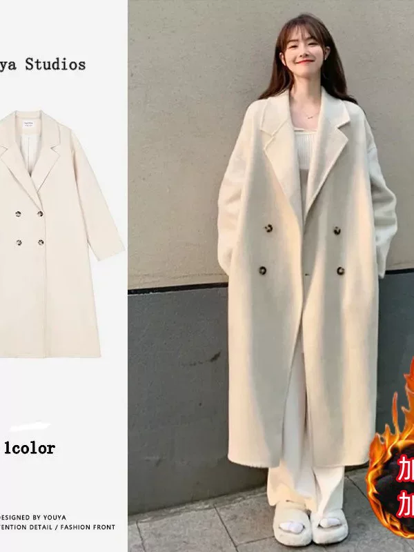 (Cross-border trading), winter quilted woolen coat, jacket, increased thickness, plus size