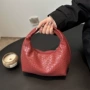 编织新款手提冬季单肩包