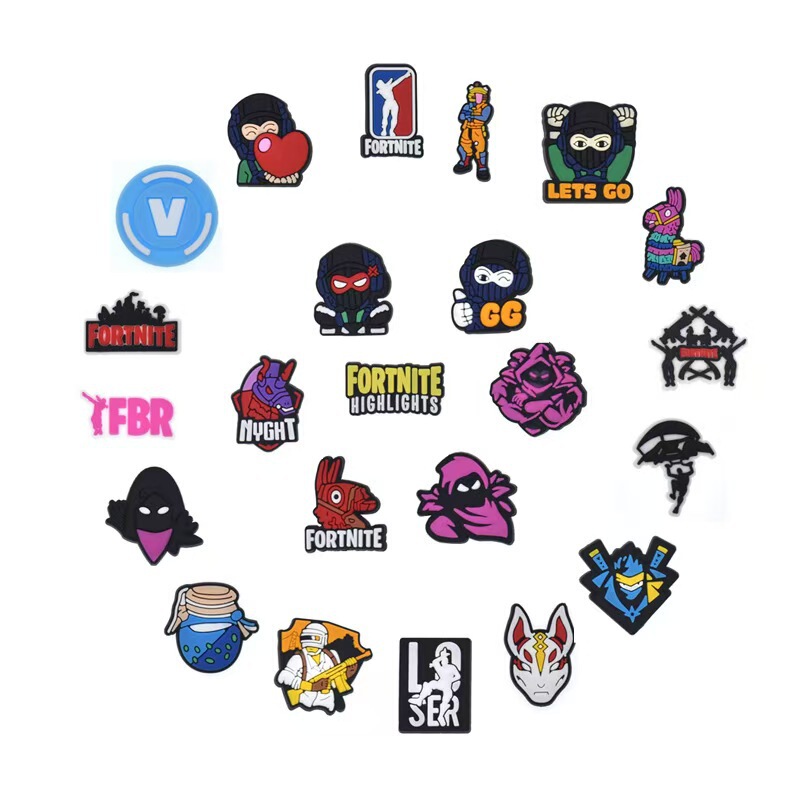 Cross-Border Fortnite Creative Shoe Charms Creative DIY Accessories Shoe Decorations Shoe Charms Accessories Cross-Border Fortnite Creative Shoe Charms Creative DIY Accessories Shoe Decorations Shoe Charms Accessories