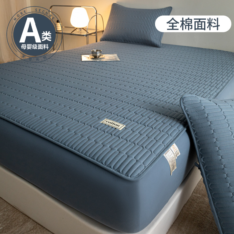 Sombrilla de cama algodón algodón acolchado funda de cama sábana cubierta protectora de colchón Simmons nueva temporada universal