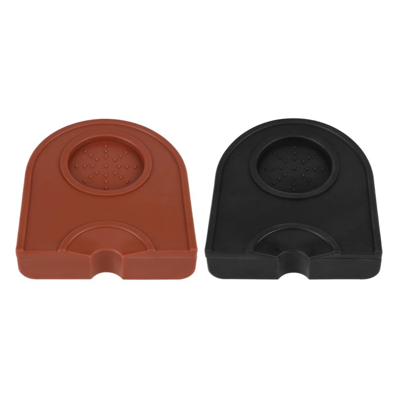 Силиконовый нескользящий коврик для кофе, коврик для хранения инструментов кофемашины, коврик для трамбовки кофе, коврик для наполнения угловых ручек барной стойки