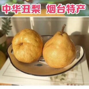 正宗中华丑梨5斤山东烟台新鲜水果当季整箱包邮软糯梨子太婆啤梨-阿里巴巴