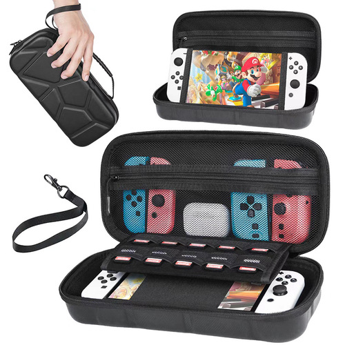 Nintendo switch game console bag storage bag anti-fall EVA hard shell protection game card accessories storage