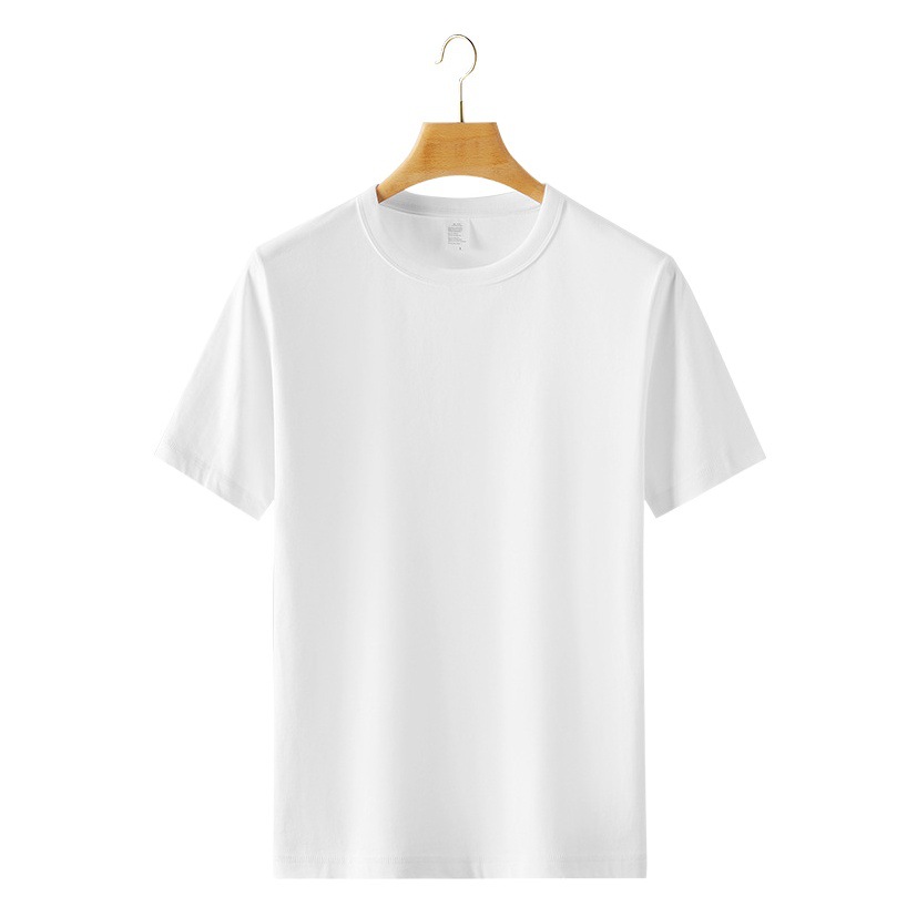 300gコットンTシャツ、白、半袖、丸首、秋冬、メンズ、トップス、ベースレイヤー、純綿、トレンドブランド、日本風、レトロ