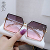 Trend fashionable brand sunglasses, chain, European style