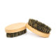 Factory spot men's facial cleaning beard brush soft bristle bristle facial cleaning brush wooden handle beard brush household beauty tools