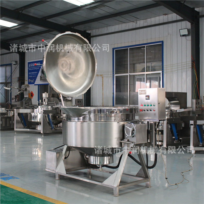 嘉兴粽子蒸煮灭菌工艺 批量供应煮粽机器 煮粽锅设备供应