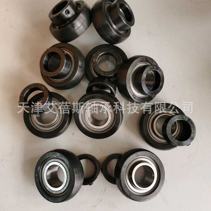 FHBR205-25MM空气调节机风机轴承FH205-25mm带橡胶套皮尔PEER轴承