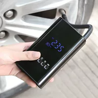 Автомобильный надувной насос мини портативный электрический автомобильный воздушный насос для автомобиля умный беспроводной цифровой дисплей шины воздушный насос