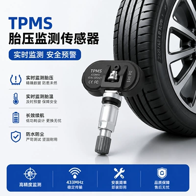 Tire Built-In Sensors, Programmable – Tire pressure monitoring system